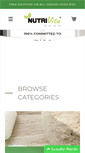 Mobile Screenshot of nutrivitashop.com